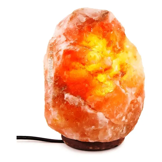 Lampara De Sal Del Himalaya 1 A 1,5 Kg - 14cm Premium Tm