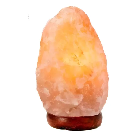 Lámpara De Sal Del Himalaya Piedra 10a13kg Grande Completa