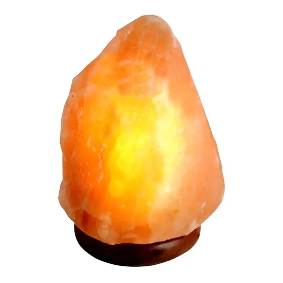 Lampara De Sal Del Himalaya - Sal De 2a3kg Color de la estructura Marrón