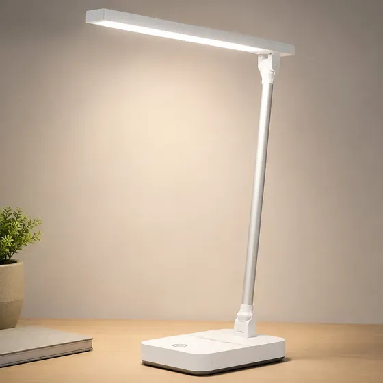 Lampara Escritorio Luz Led Recargable Velador Usb Dimerizabl