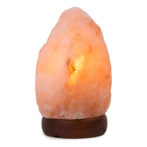 Lampara Piedra De Sal Luz Del Himalaya Hasta 1.5kg Completa Sal Del Himalaya