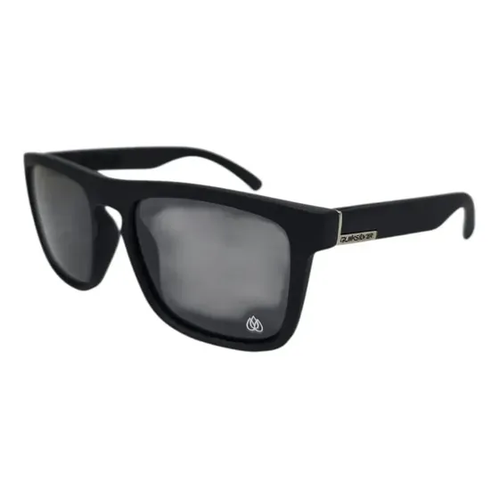 Lentes De Sol Hombre Mujer Deportivo Polarizado Uv400 Lente Negro G Varilla Unico Armazón Negro Diseño Quisviker