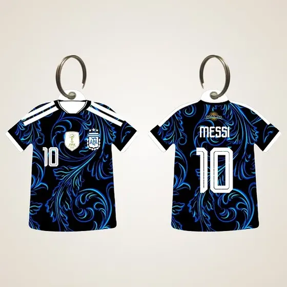 Llaveros Camiseta Argentina 2026 Personalizados X10