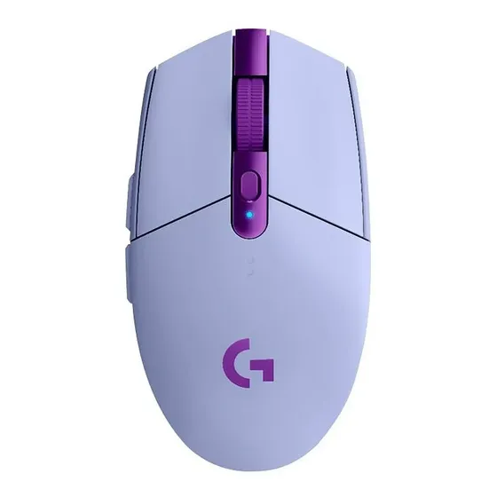 Logitech Serie G Lightspeed G305 Lila Mouse Gamer Inalámbrico