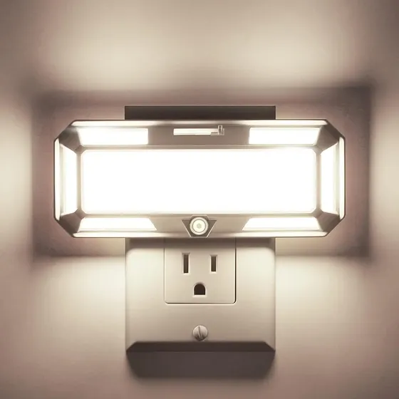 Lohas 0-250lm Led Luz De Noche, Sensor Crepúsculo-amanece...