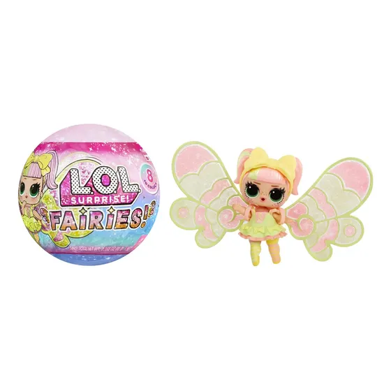 Lol Surprise Fairies! Hadas Con Alas Y Accesorios
