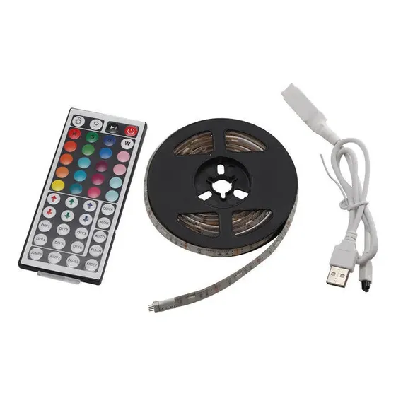 Luces Led Flexibles 5v 5050 Para Pc Y Escritorio Luz De Fond