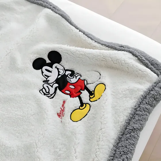 Manta Infantil Corderito Sherpa Piñata 130x180 cm Mickey Mouse