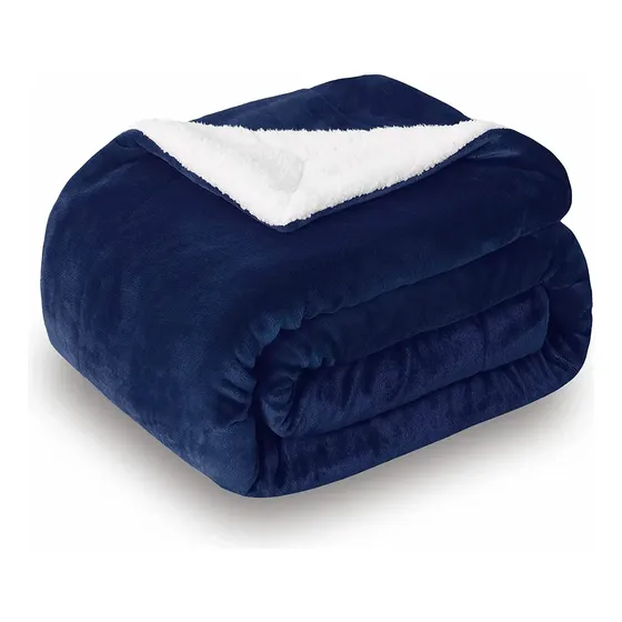 Manta Polar Sochow Sherpa De Doble Cara, 150 X 200 Cm