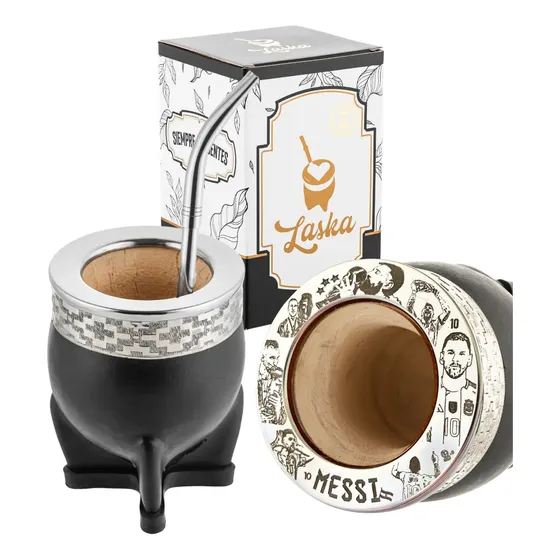 Mate Imperial Calabaza Personalizado Argentina Con Bombilla