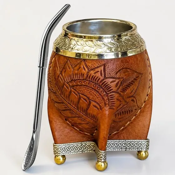 Mate Torpedo Repujado Suela