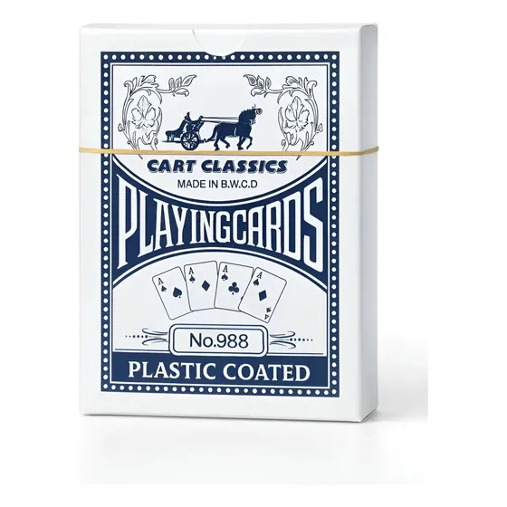 Mazo Cartas De Poker O Magia Playing Cards Full Azul