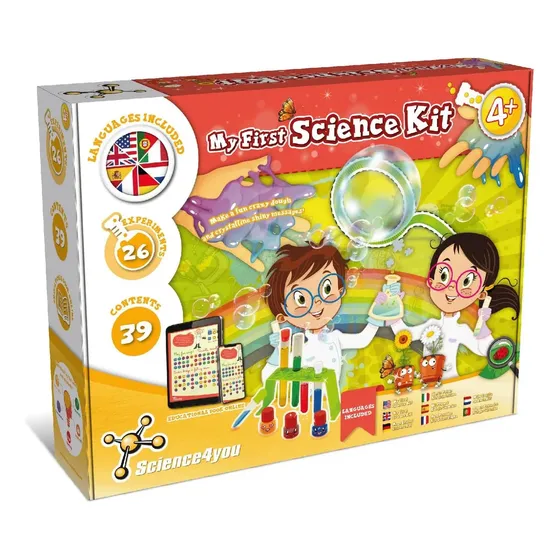 Mi Primer Kit De Ciencia Para Niños 4+ Con Experimentos
