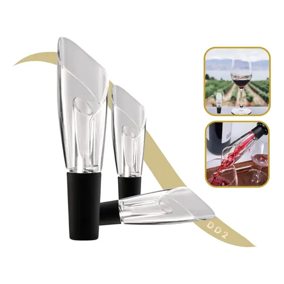 Mini Aireador Oxigenador Decantador De Vino Anti Goteo