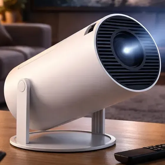 Mini Proyector Portátil Inteligente Ultra Hd Blanco