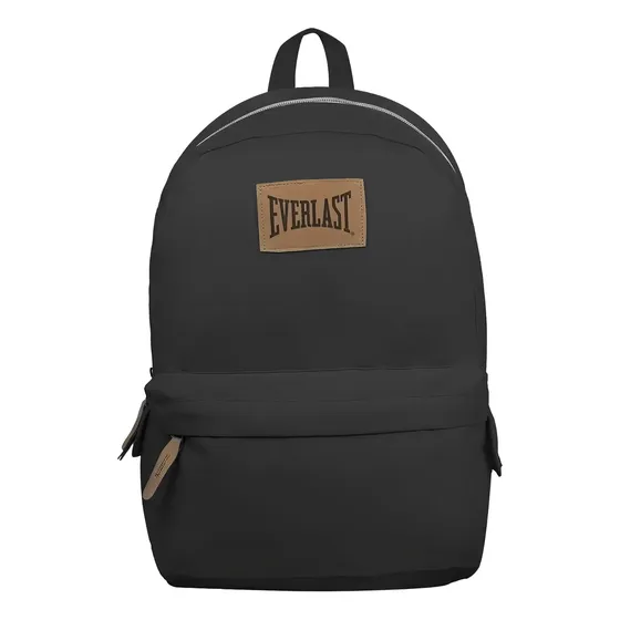Mochila Everlast Escolar Económica Primaria Secundaria Urban Color Negro 20L