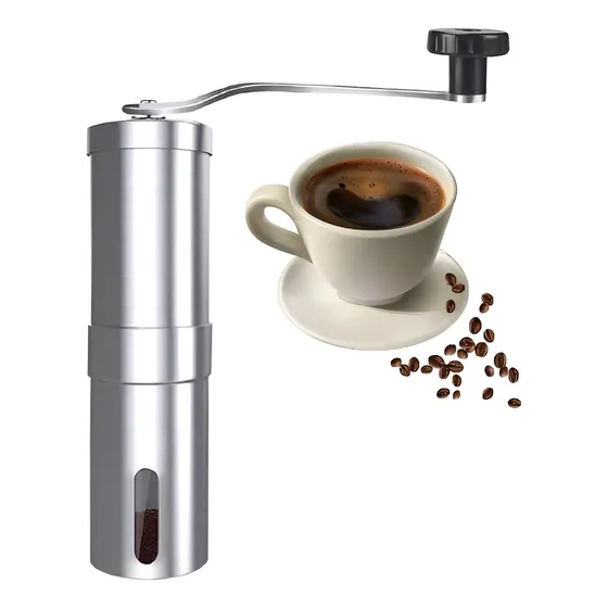 Molinillo Cafe Manual Muela Cerámica Acero Inoxidable Waggs
