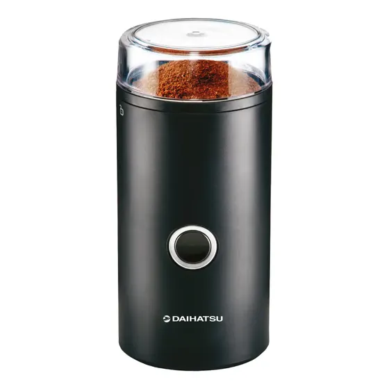 Molinillo De Cafe Eléctrico Daihatsu Nica Cg1412 150w Acero Inoxidable Color Negro