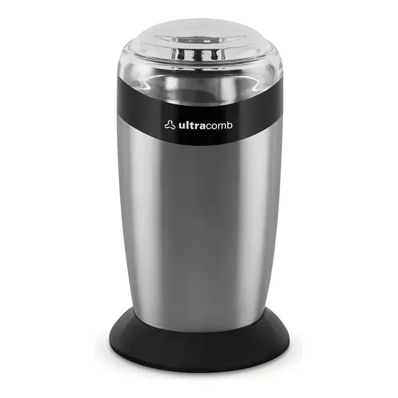 Molinillo De Cafe Ultracomb Mo8100a 120w Acero Inoxidable Color Gris
