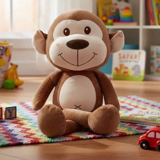 Mono De Peluche Gigante Suave Tierno 50cm Ideal Para Regalo