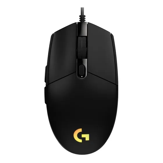 Mouse gamer de juego Logitech GG Series G203 Lightsync G203 negro