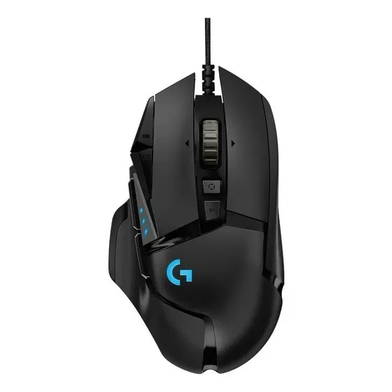 Mouse gamer de juego LogitechG Series Hero G502 negro