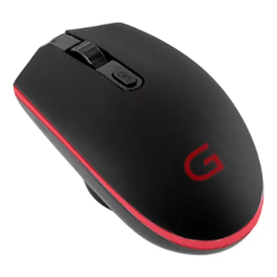 Mouse Gamer Gadnic M3 Shoot Gaming Ergonómico Anti Slip Cable Conexion + Luces RGB Juegos