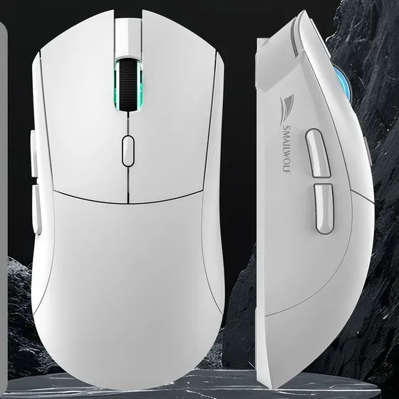 Mouse Gamer Inalámbrico Smailwolf Rs7 20000dpi