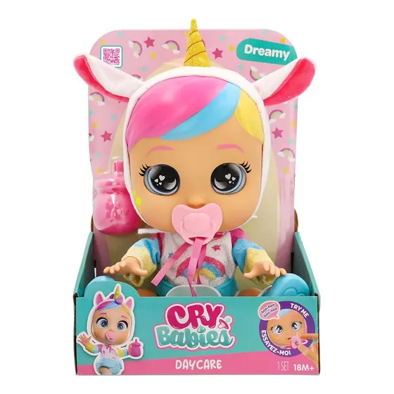 Muñeca Cry Babies Day Care Bebote 99755/56 + Accesorios