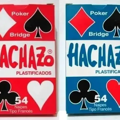 Naipes Póker Joker Hachazo 54 Cartas Plastificadas Caja