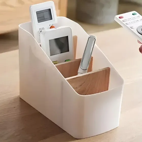 Organizador De Escritorio Control Remoto Nordico 4 Division