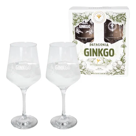 Pack 2 Copas Ginkgo Patagonia 400cc Gintonic