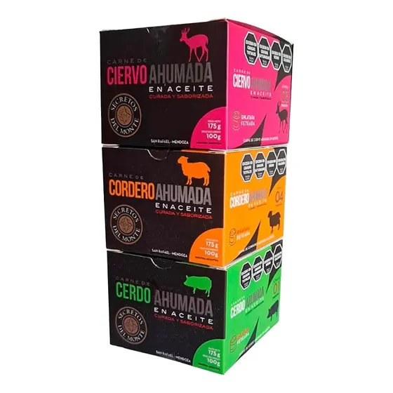 Pack De Latas Ahumadas Gourmet  - Regalos Premium
