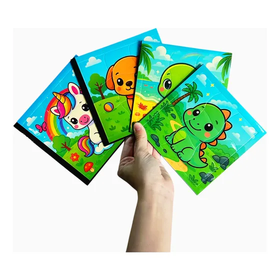 Pack X 20 Rompecabezas Infantil Super Economico Souvenirs