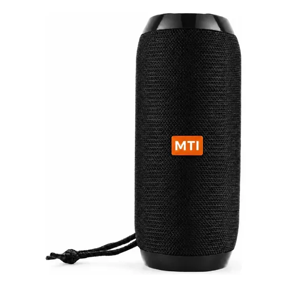 Parlante Inalámbrico Recargable Bluetooth Mti M711 Bt Portátil Negro