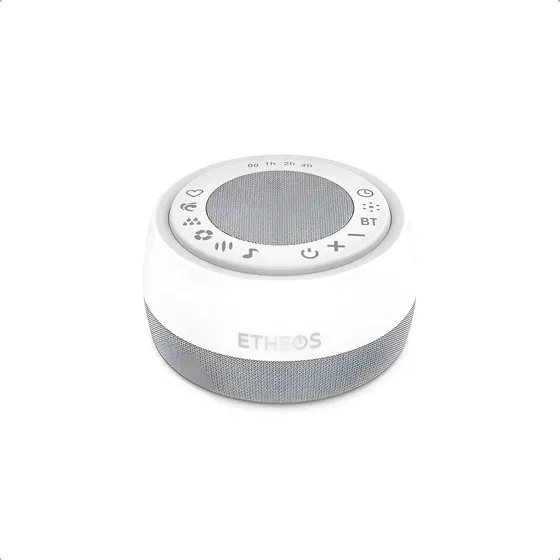 Parlante Inalámbrico Sonido Blanco Luz Bluetooth Dormir Olas