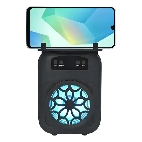 Parlante Portátil Fan Pro LM-S375 Bluetooth 500W USB Radio FM Negro