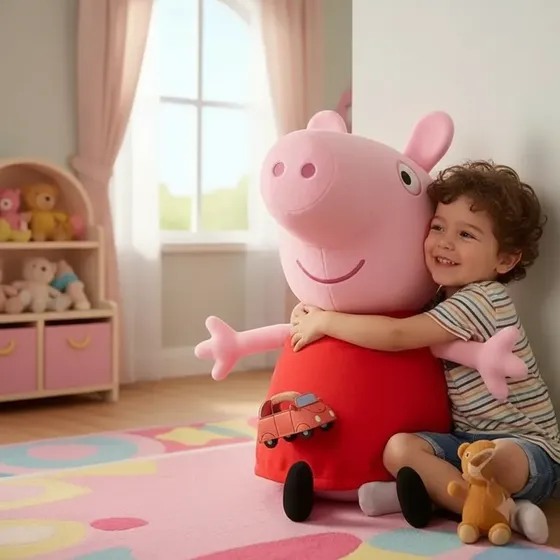Peluche Cerdita Peppa Pig Gigante 1 Metro