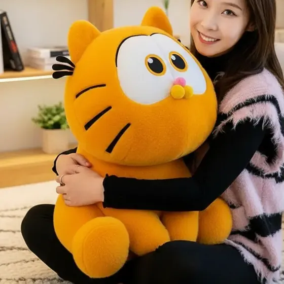 Peluche Garfield Gato Gigante Grande 55cm 25c Sentado Kawaii