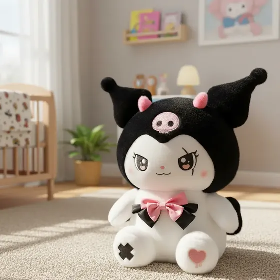 Peluche Kuromi Devil  - Hermosa Kawaii Divina Gigante Grande