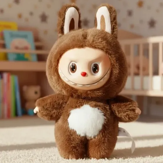 Peluche Labubu Grande X 2 Unidades Únicos Suaves Importados