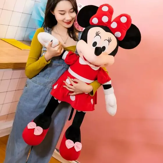 Peluche Mickey Mouse Minnie Mouse 1 Metro Hermosos Gigante