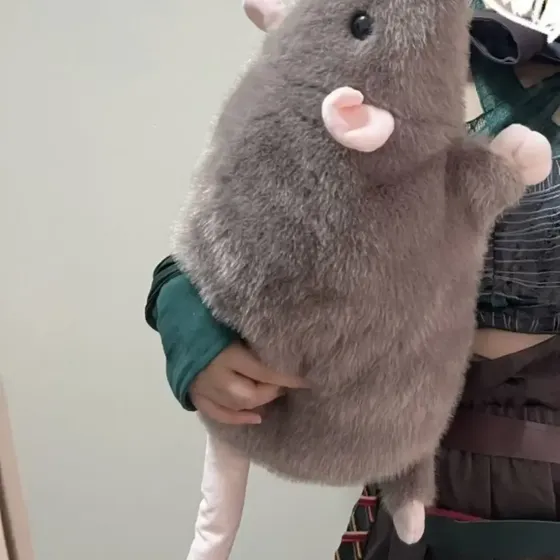 Peluche Ratón Gigante 50 Cm Almohadón