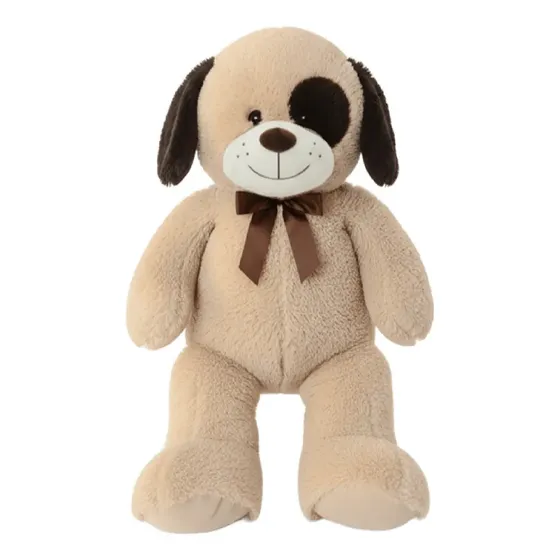Perro Peluche Gigante 100 Cm Con Moño
