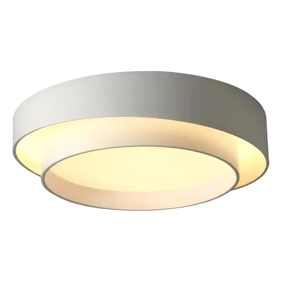 Plafon Led Sal Blanco Aplique 40cm 26w Cct Luz Desing