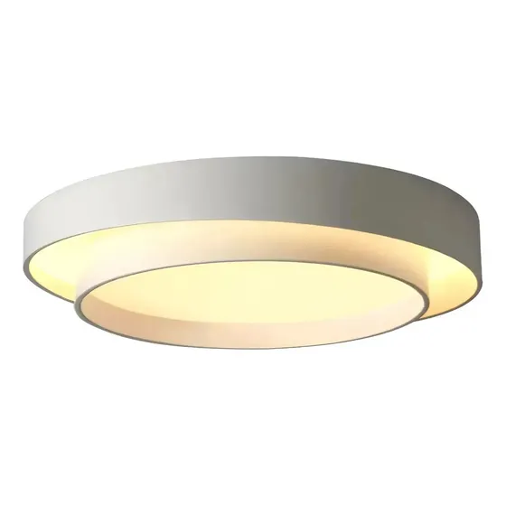 Plafon Led Sal Blanco Aplique 50cm 48w Cct Luz Desing