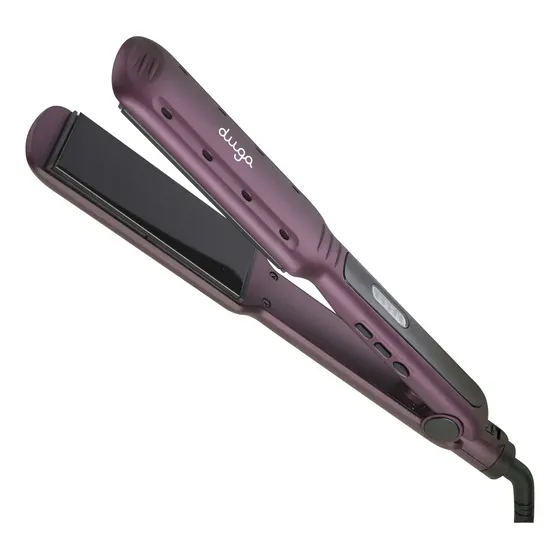 Planchita De Pelo Duga Sw-207 Color Bordo Metallic