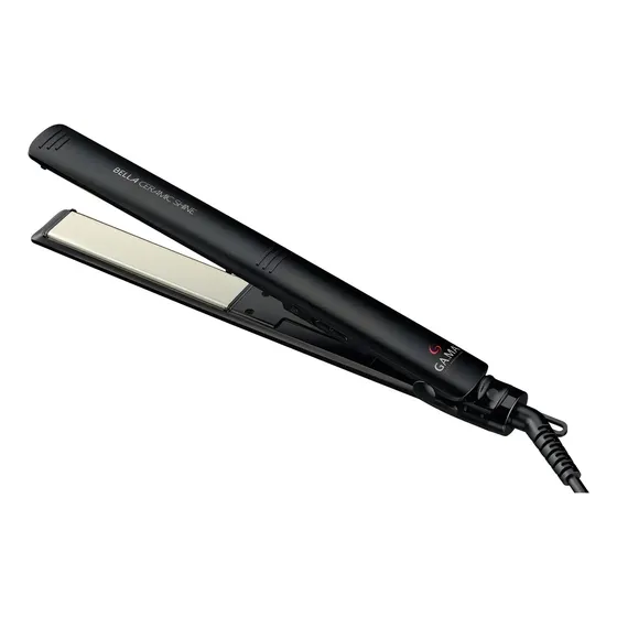 Planchita de pelo GA.MA Italy Elegance Bella Shine Ceramic Ion negra