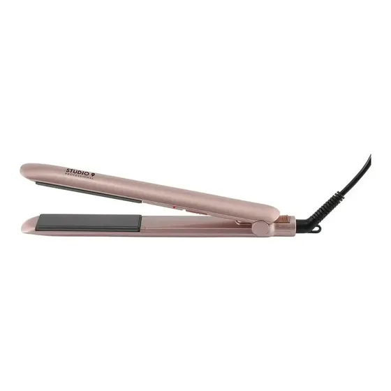Planchita De Pelo Studio 9 Professional Rosegold Slim - Iones de Tourmalina