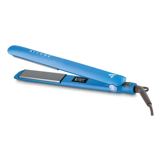 Planchita Para Pelo Allure Pl1020ap Titanium Ion Technology Color Azul